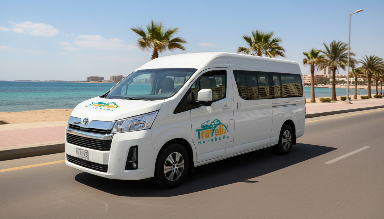 Travelix Family Minivan (Toyota HiAce) - Travelix Hurghada Flughafentransfer