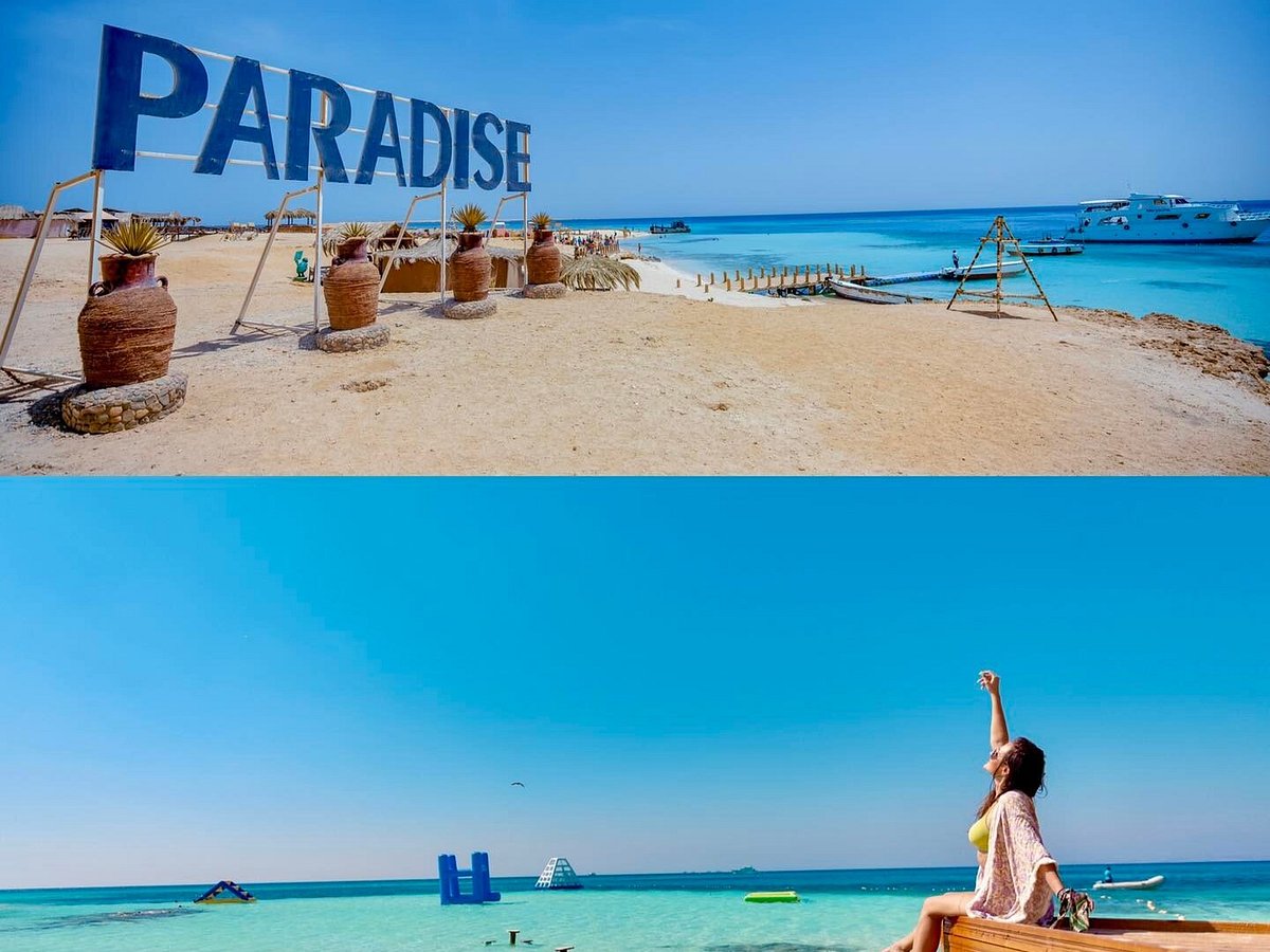 Paradise Island Hurghada – Caribbean Beach, Snorkeling & Buffet
