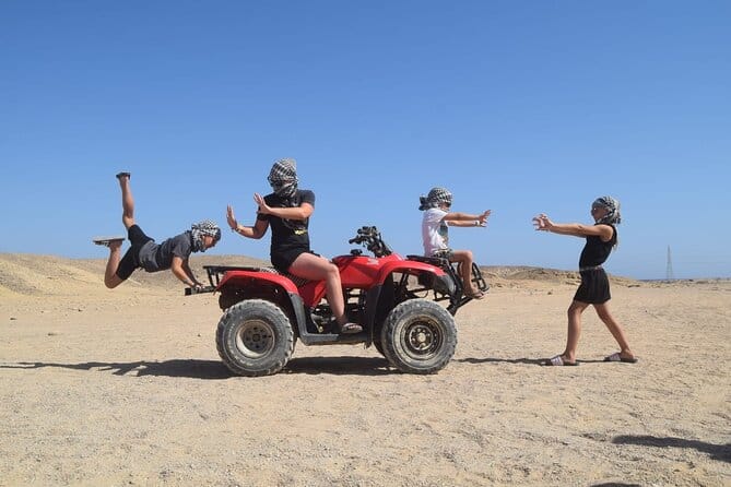 Family Desert Safari – 45 Min. Quad (Beach Buggy) & Spider Car
